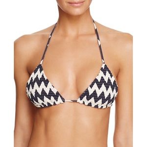 Tori Praver•Triangle Bikini Top••NWT